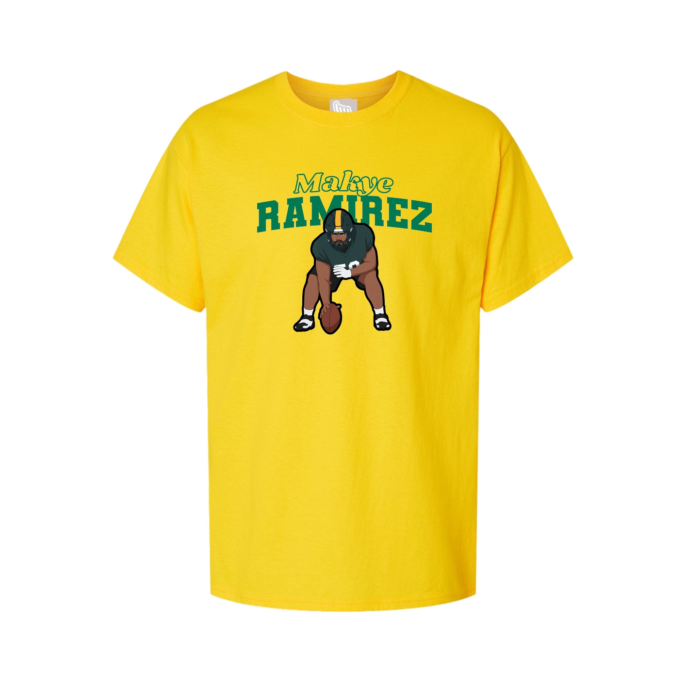 Tee — Name Arch in Gold