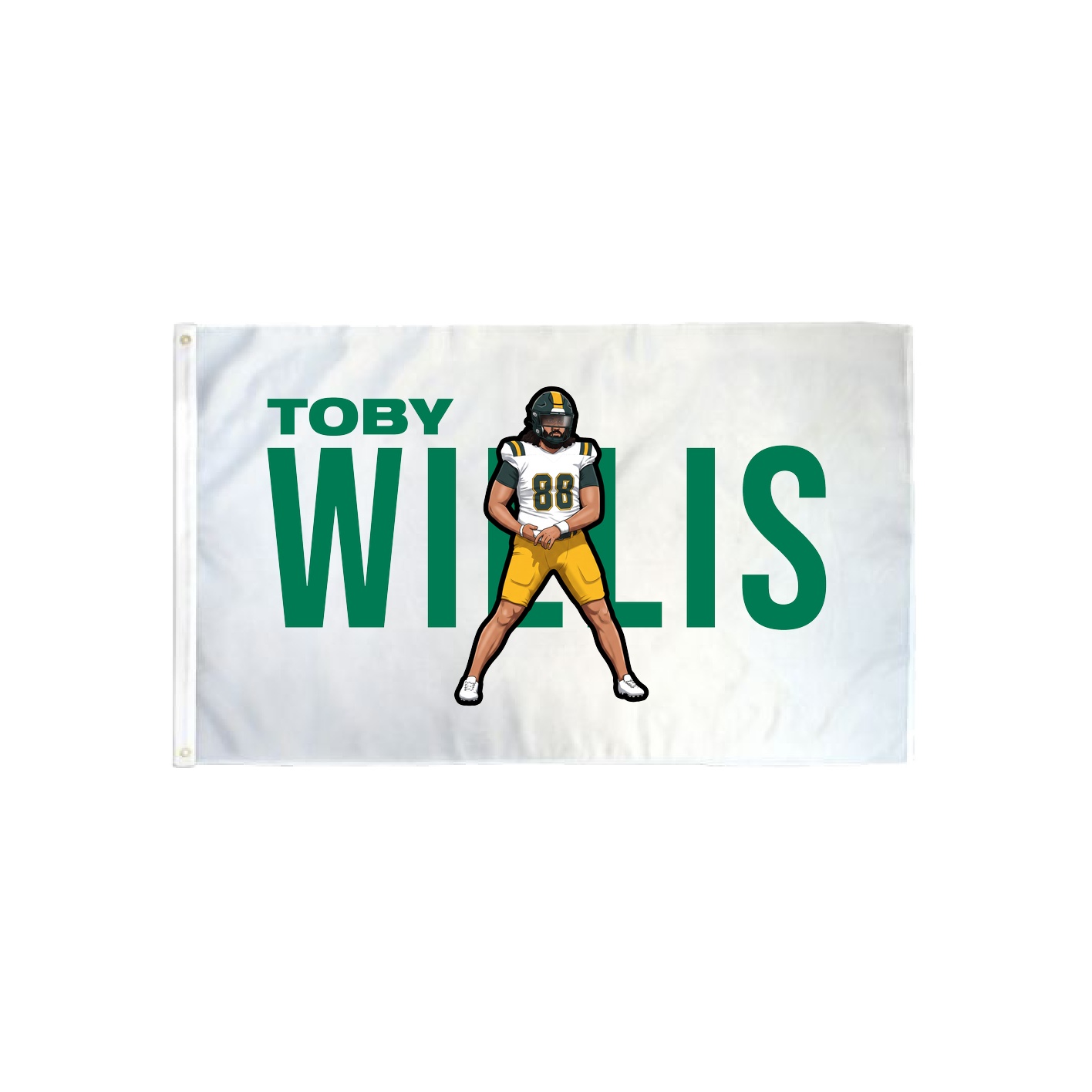 3x5 Flag — Player Name in Classic