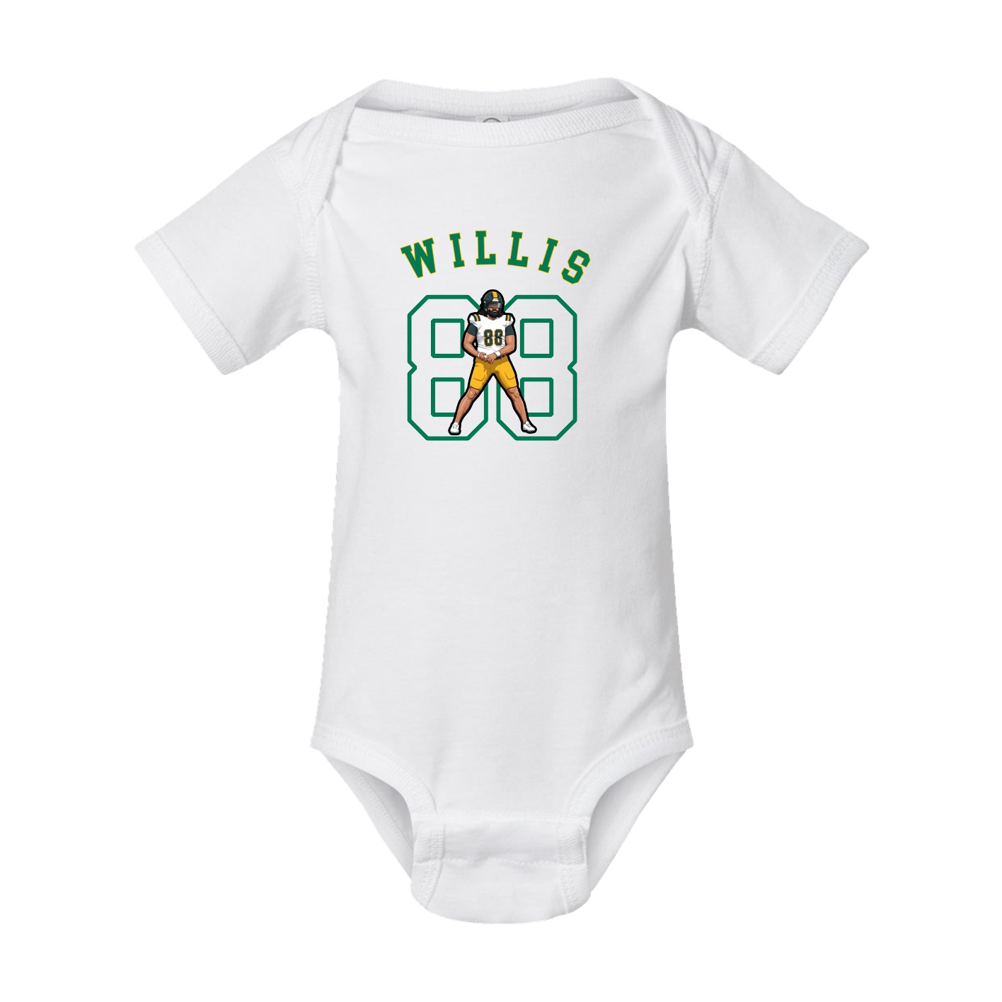 Baby Onesie — Shirsey Arch in White