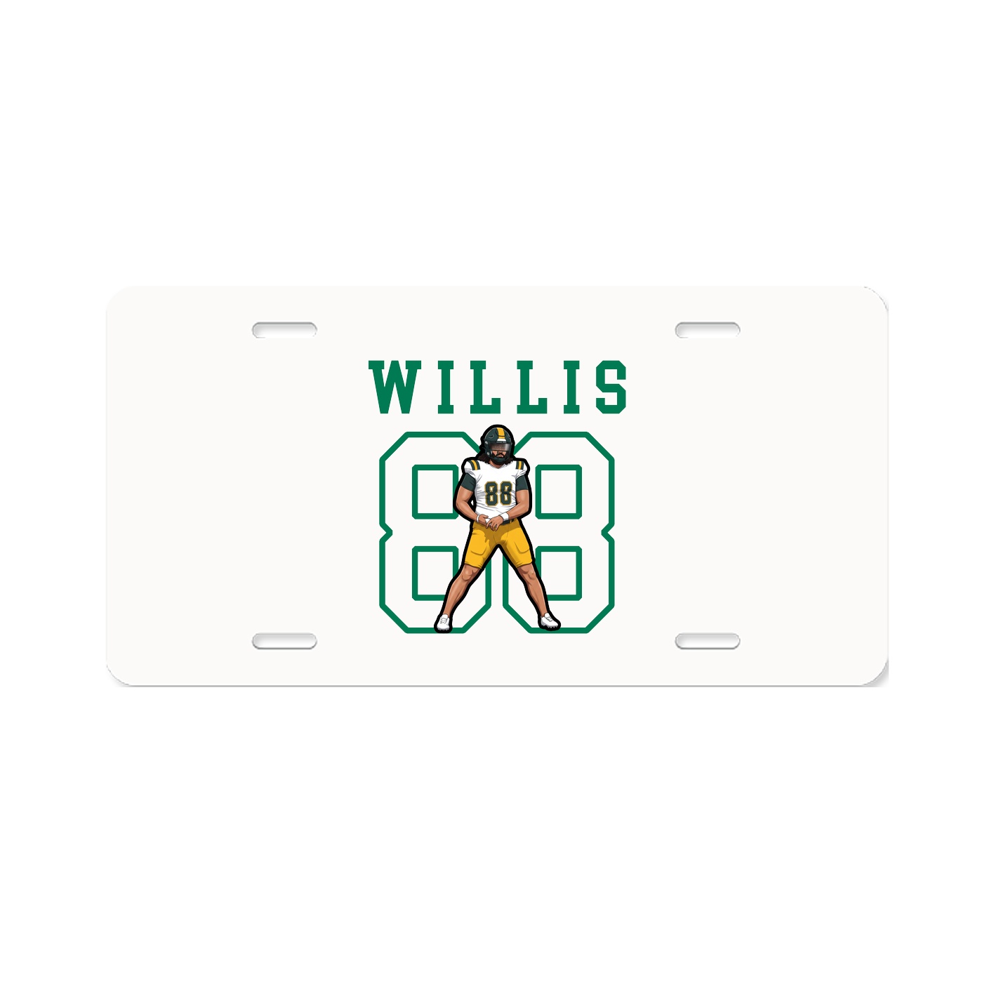 License Plate — Shirsey in Classic