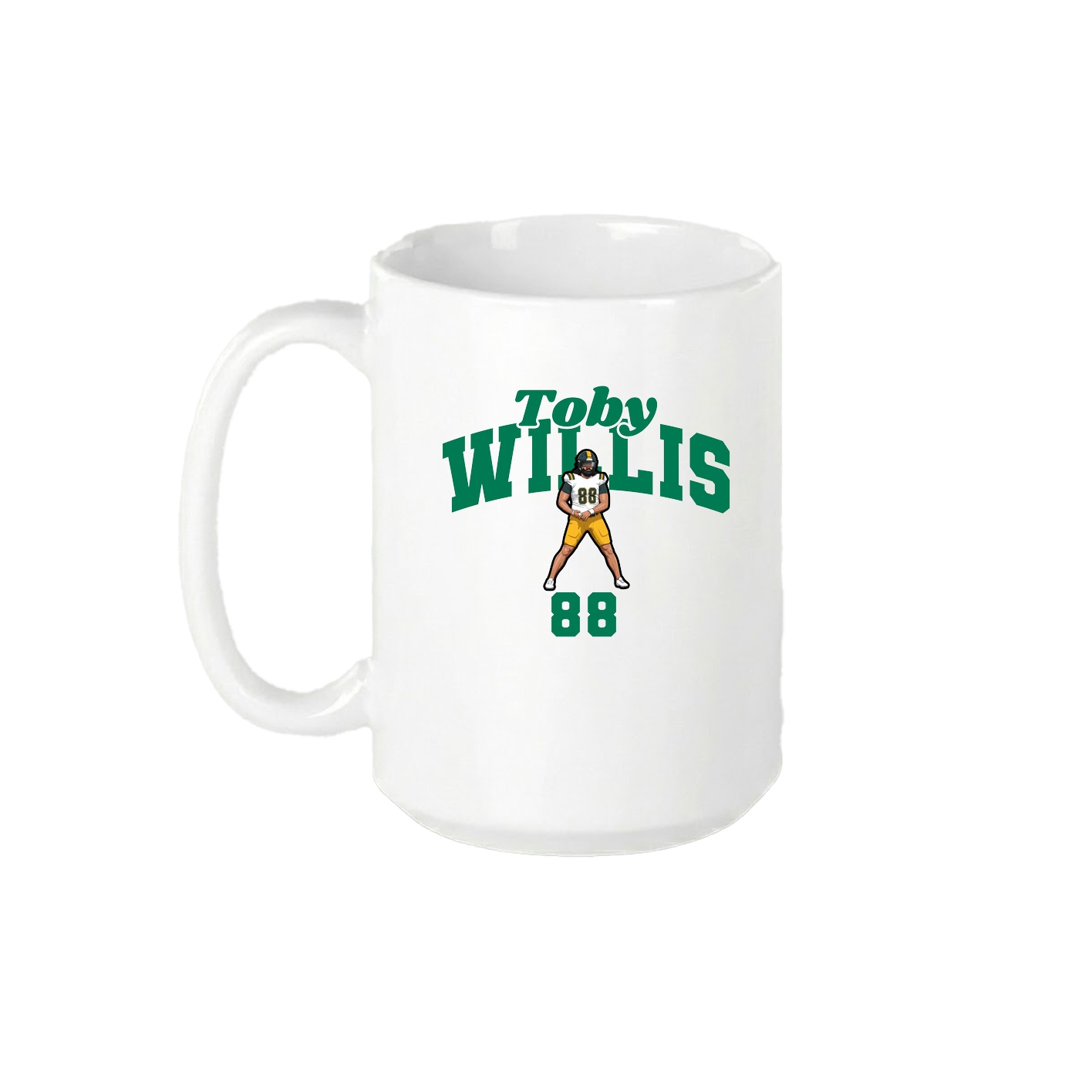 15oz Coffee Mug — Signature Arch in White