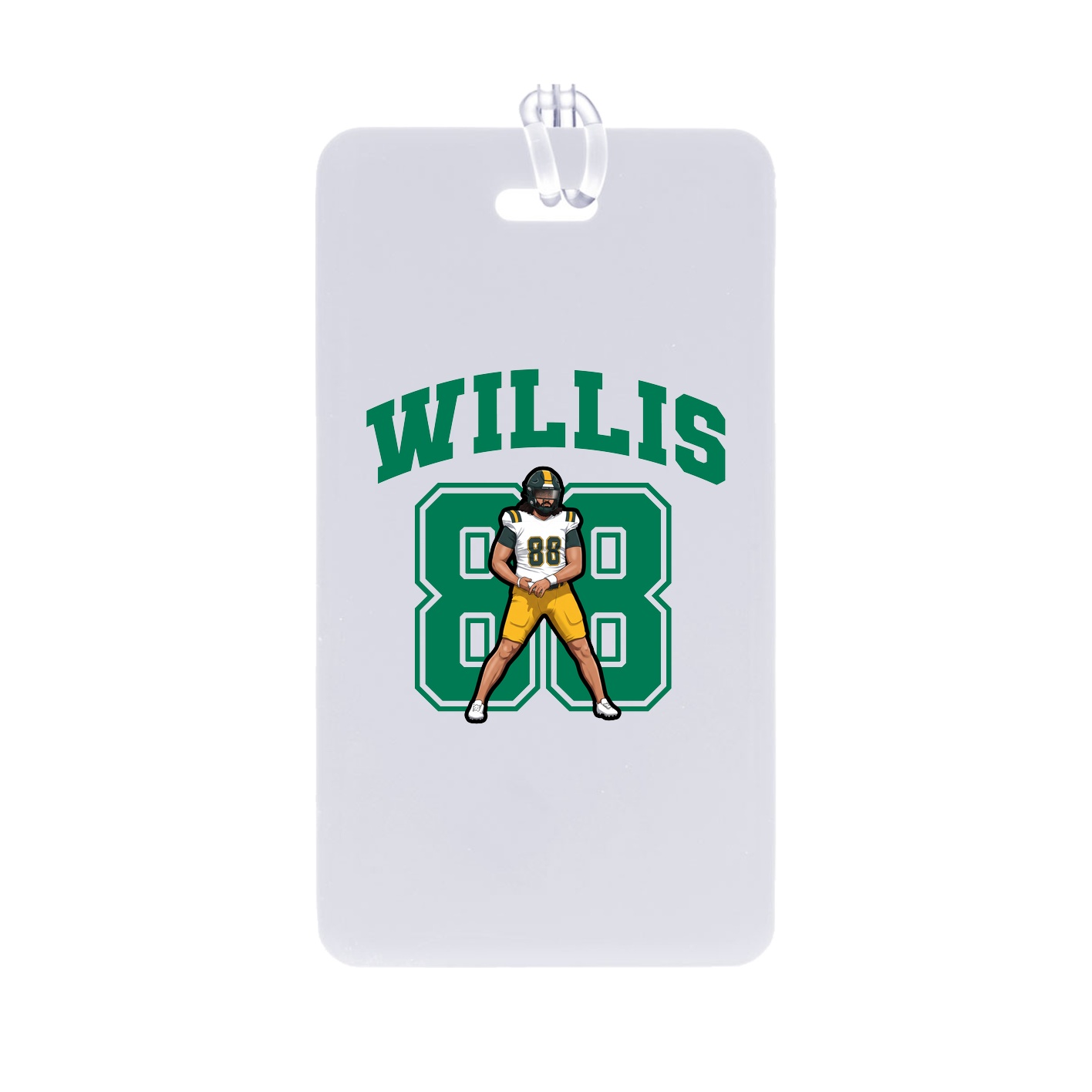 Bag Tag — Number in Classic