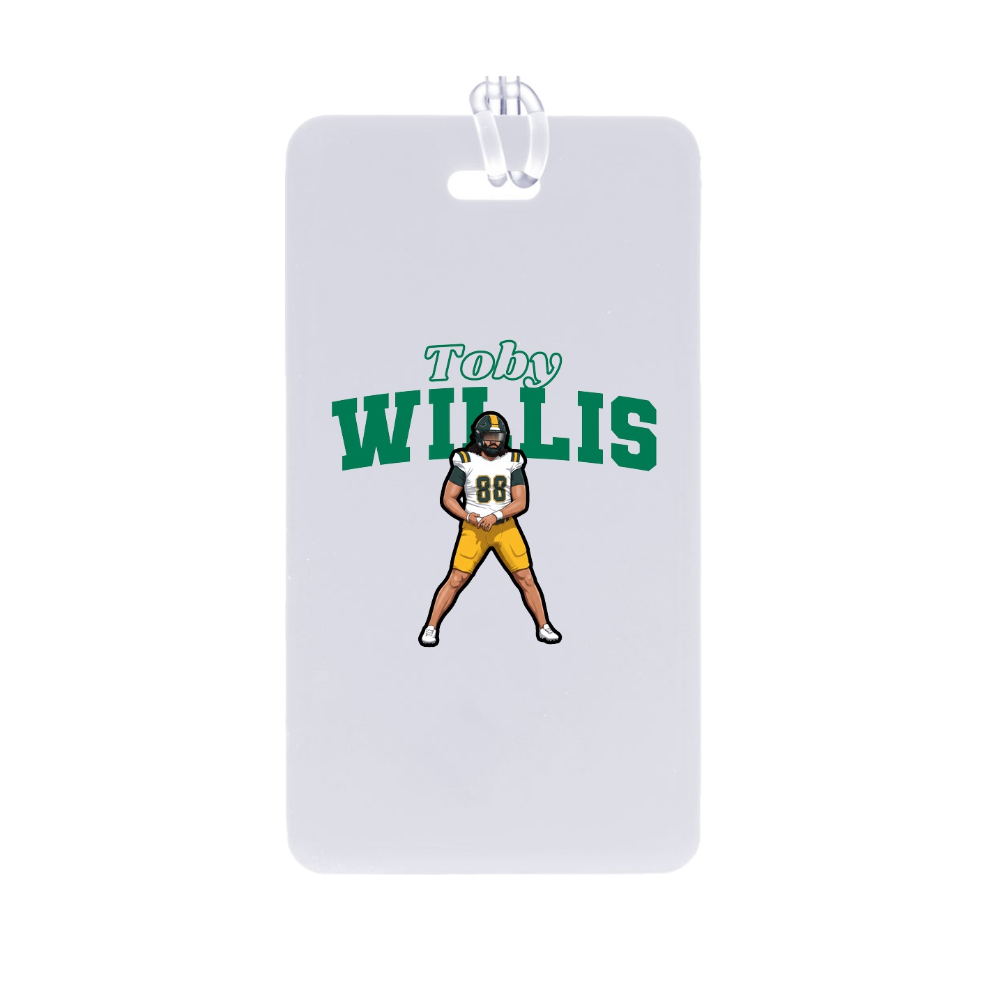 Bag Tag — Name Arch in Classic