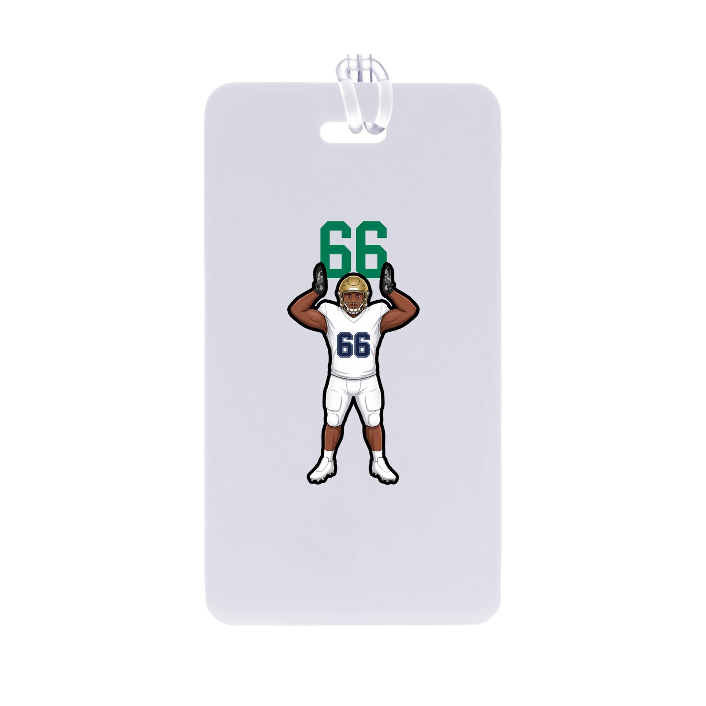 Bag Tag — Number Top in Classic