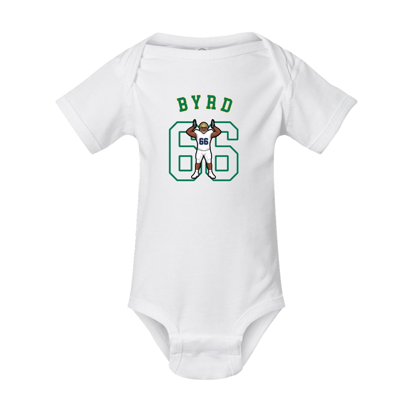 Baby Onesie — Shirsey Arch in White