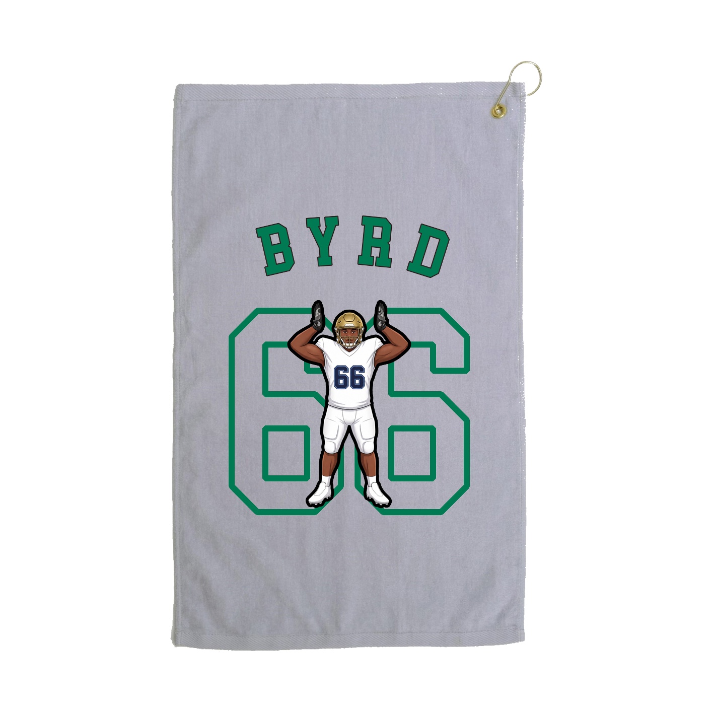 Golf Towel — Shirsey Arch in Grey