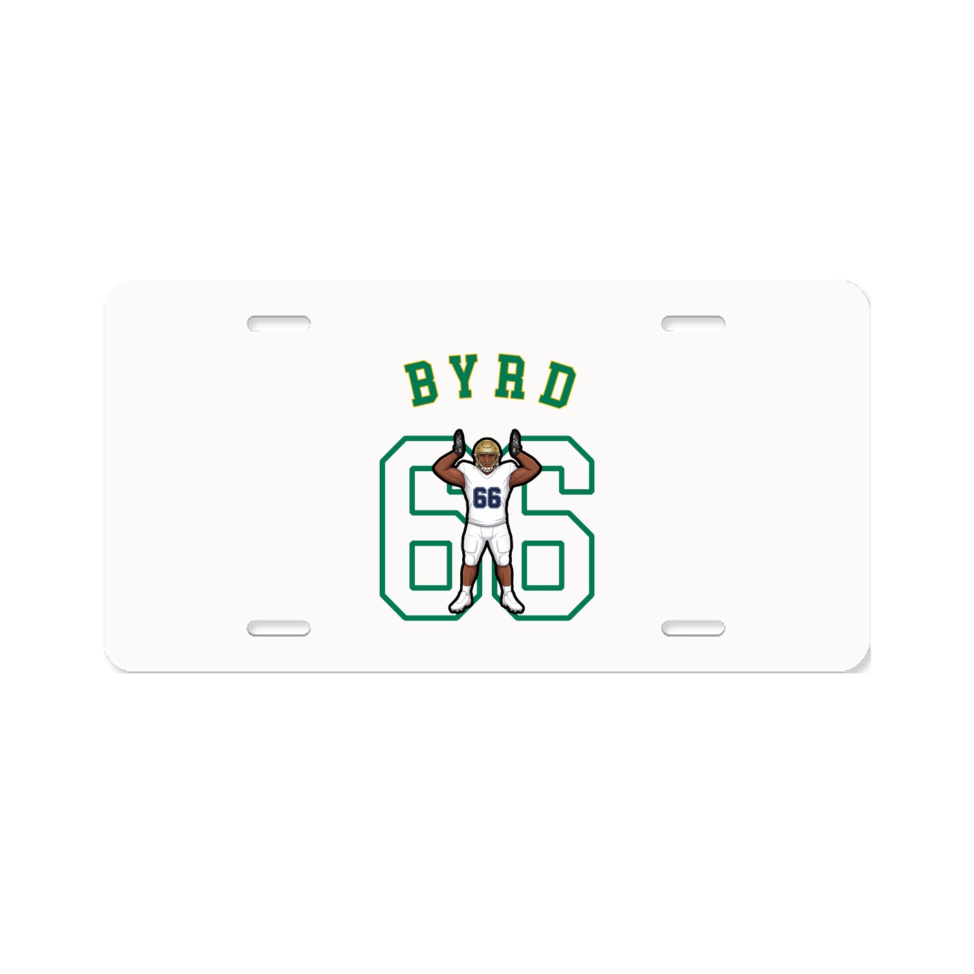 License Plate — Shirsey Arch in Classic