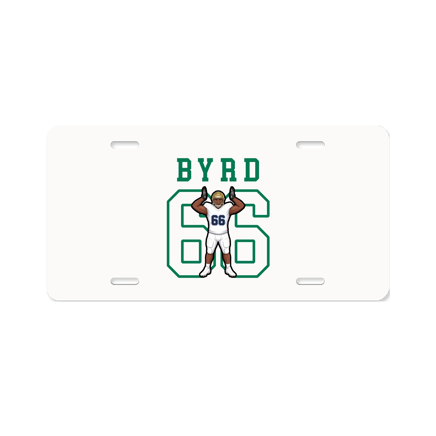 License Plate — Shirsey in Classic