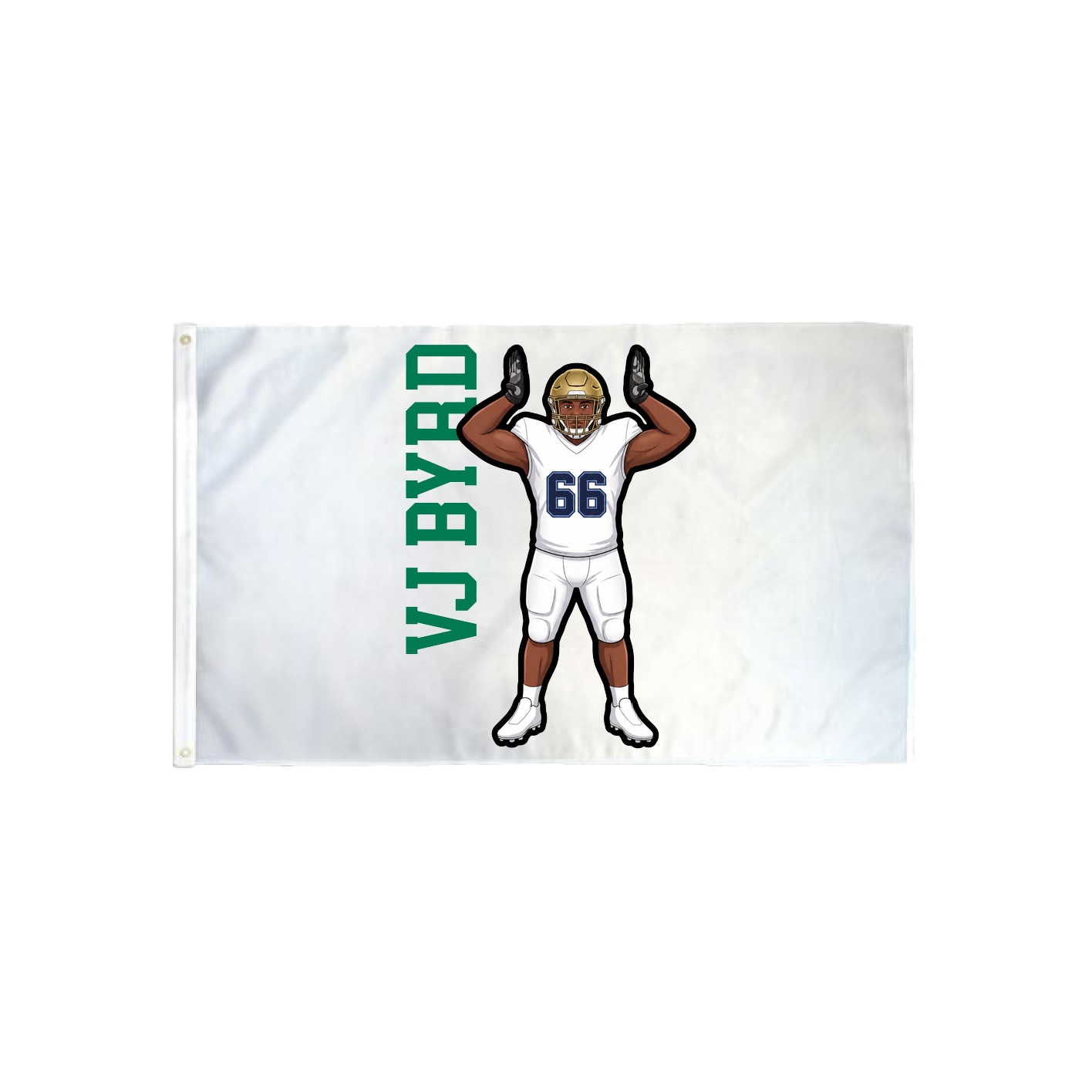 3x5 Flag — Name Vertical in Classic