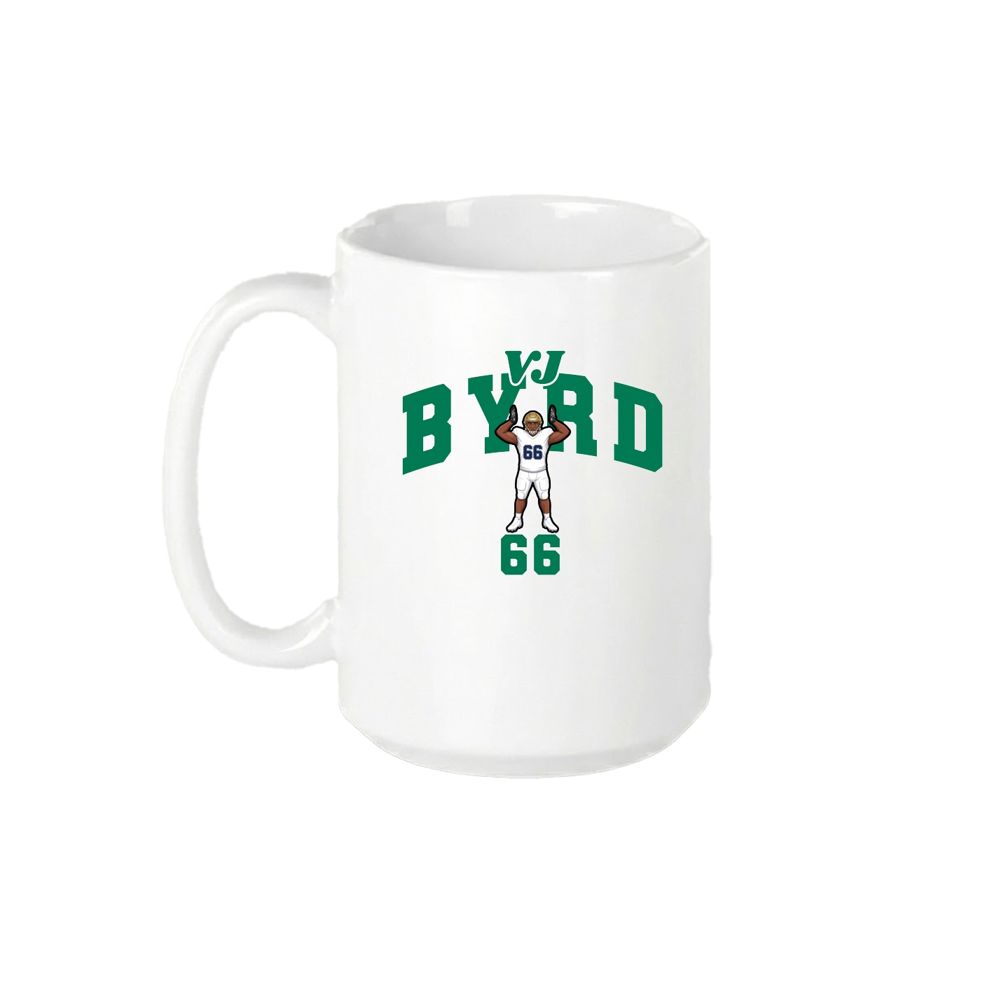 15oz Coffee Mug — Signature Arch in White