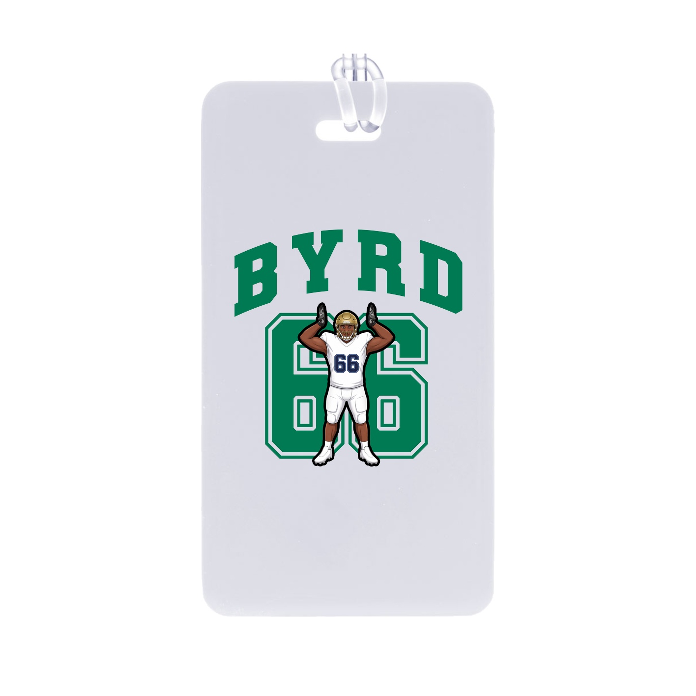 Bag Tag — Number in Classic