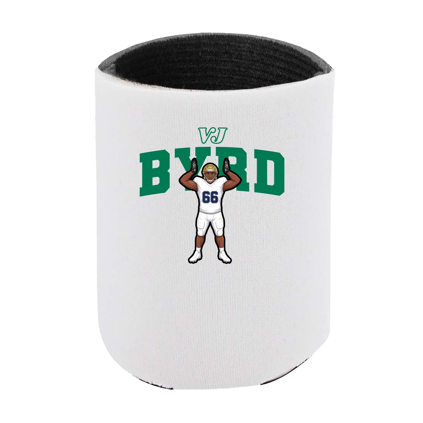 Can Holder — Name Arch in White