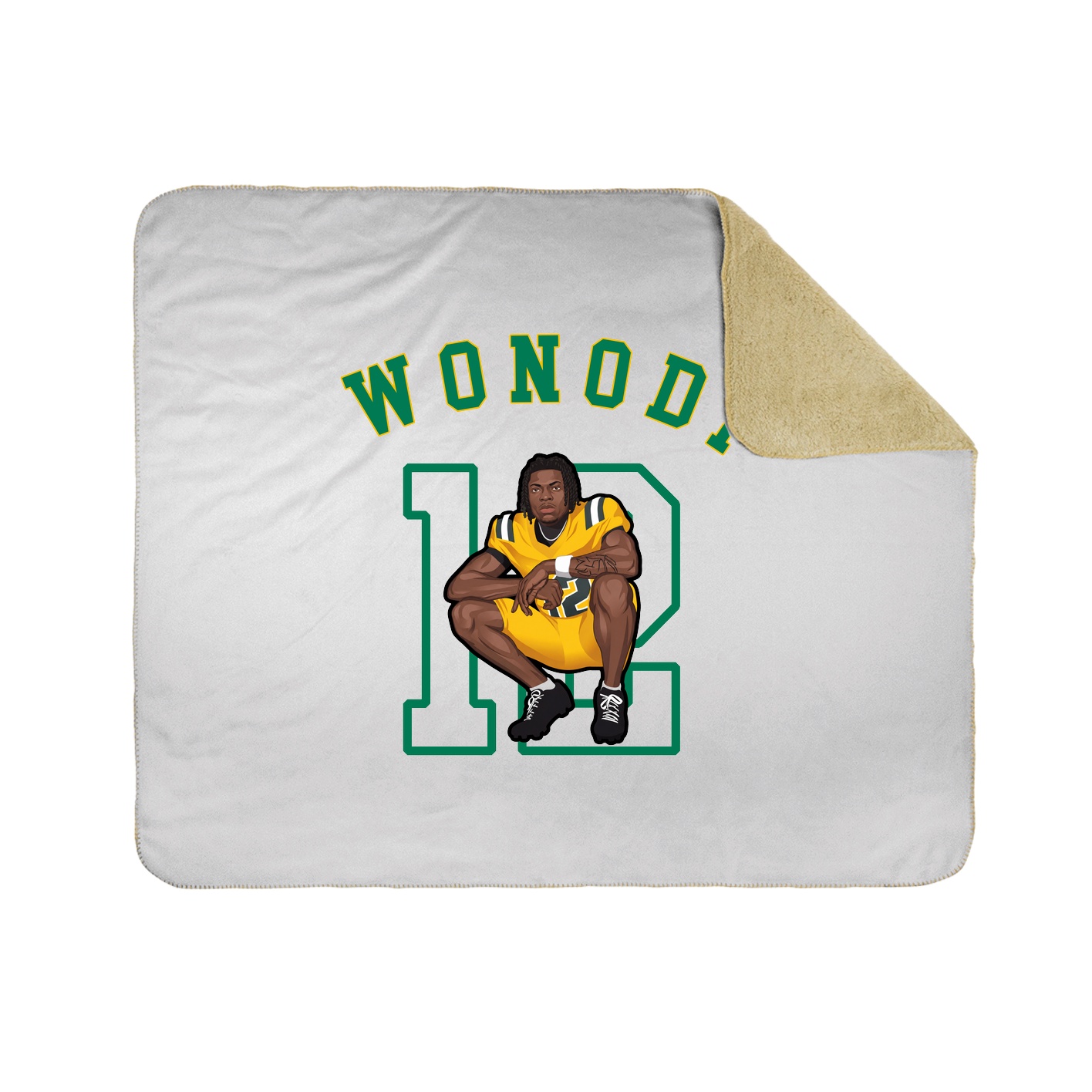 Throw Blanket — Shirsey Arch in White
