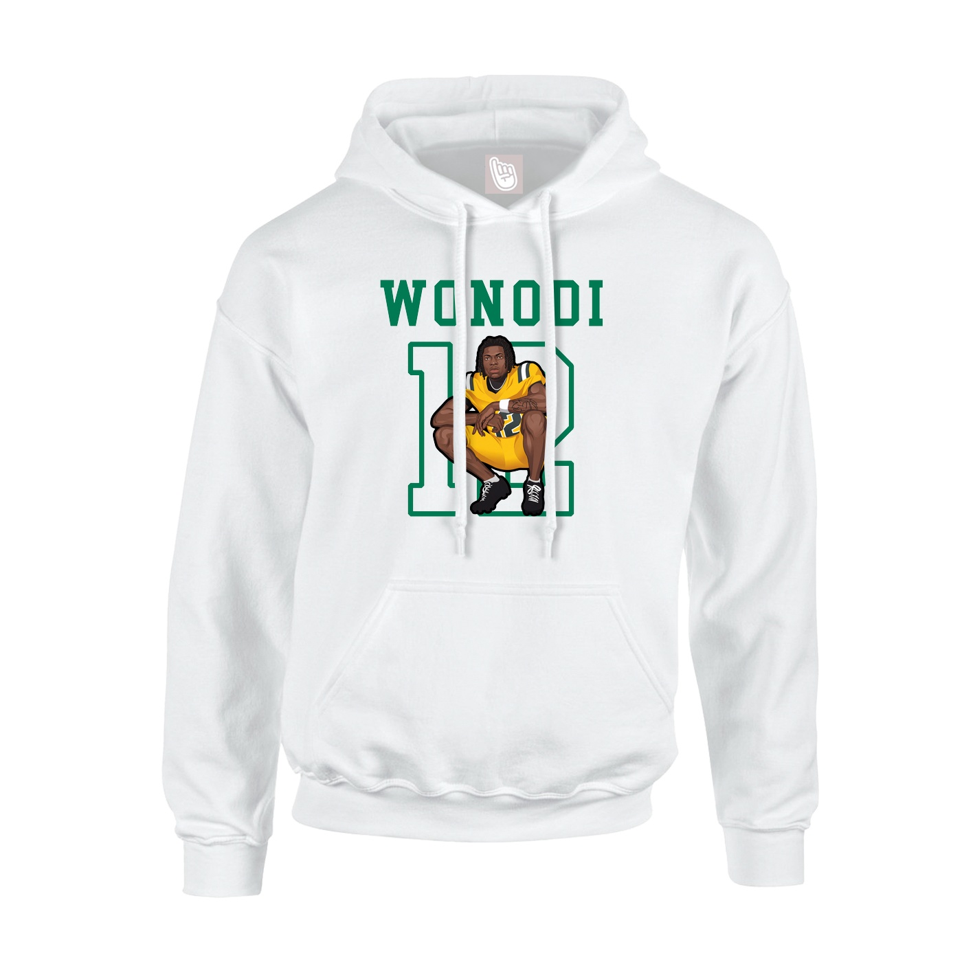 Youth Hoodie — Shirsey in White