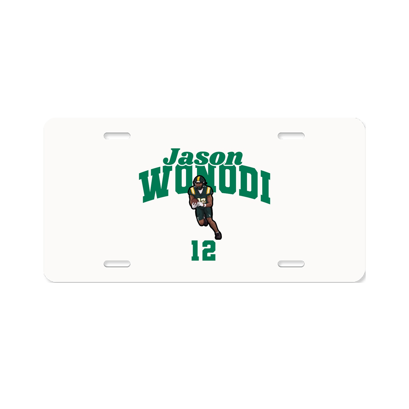 License Plate — Signature Arch in Classic