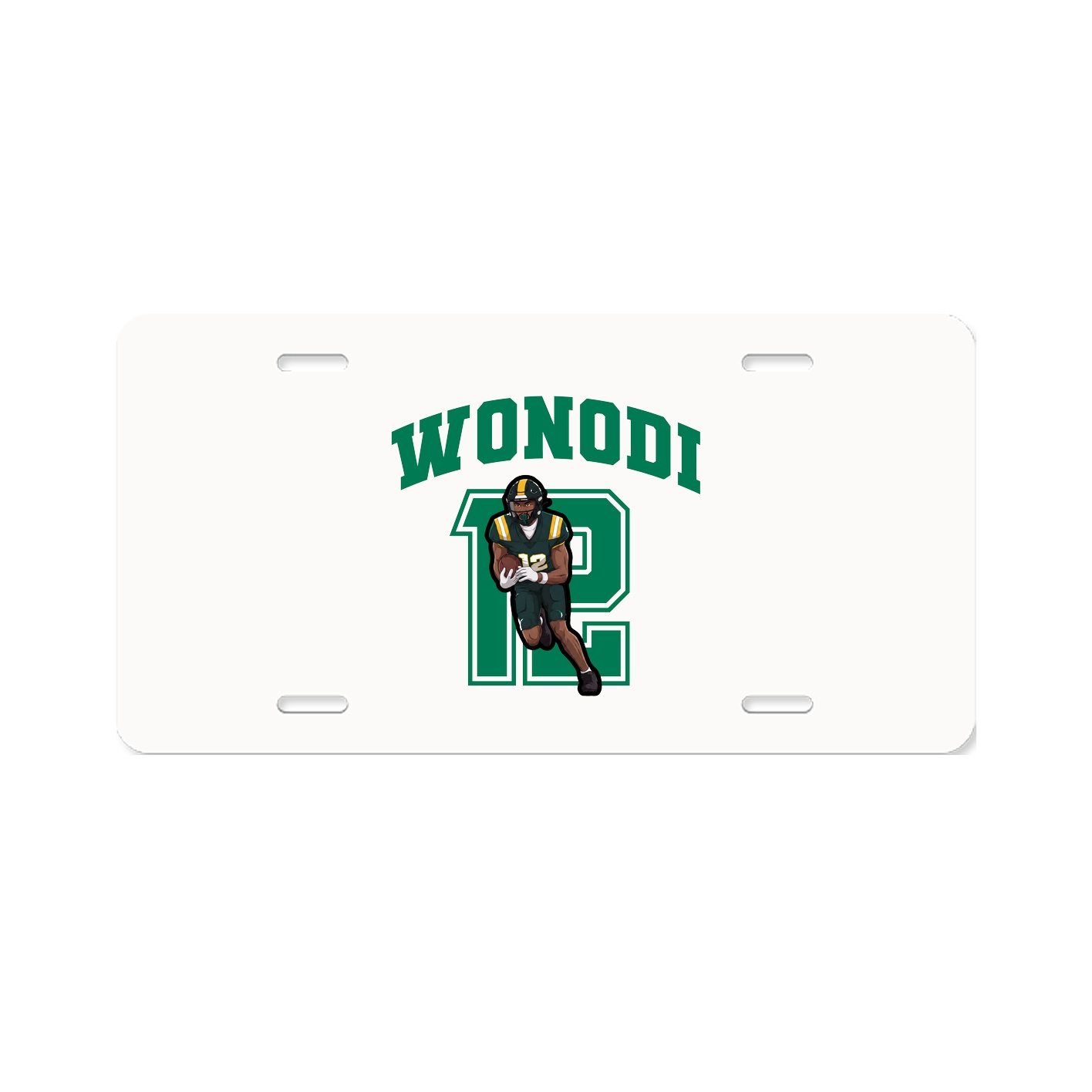 License Plate — Number in Classic