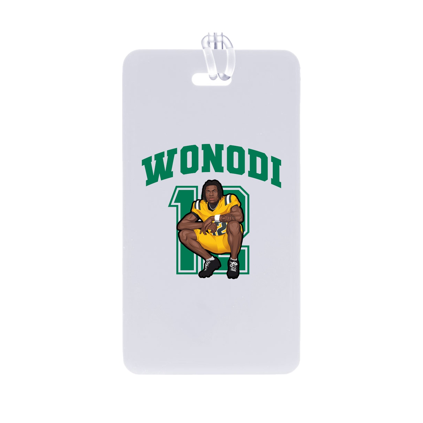 Bag Tag — Number in Classic