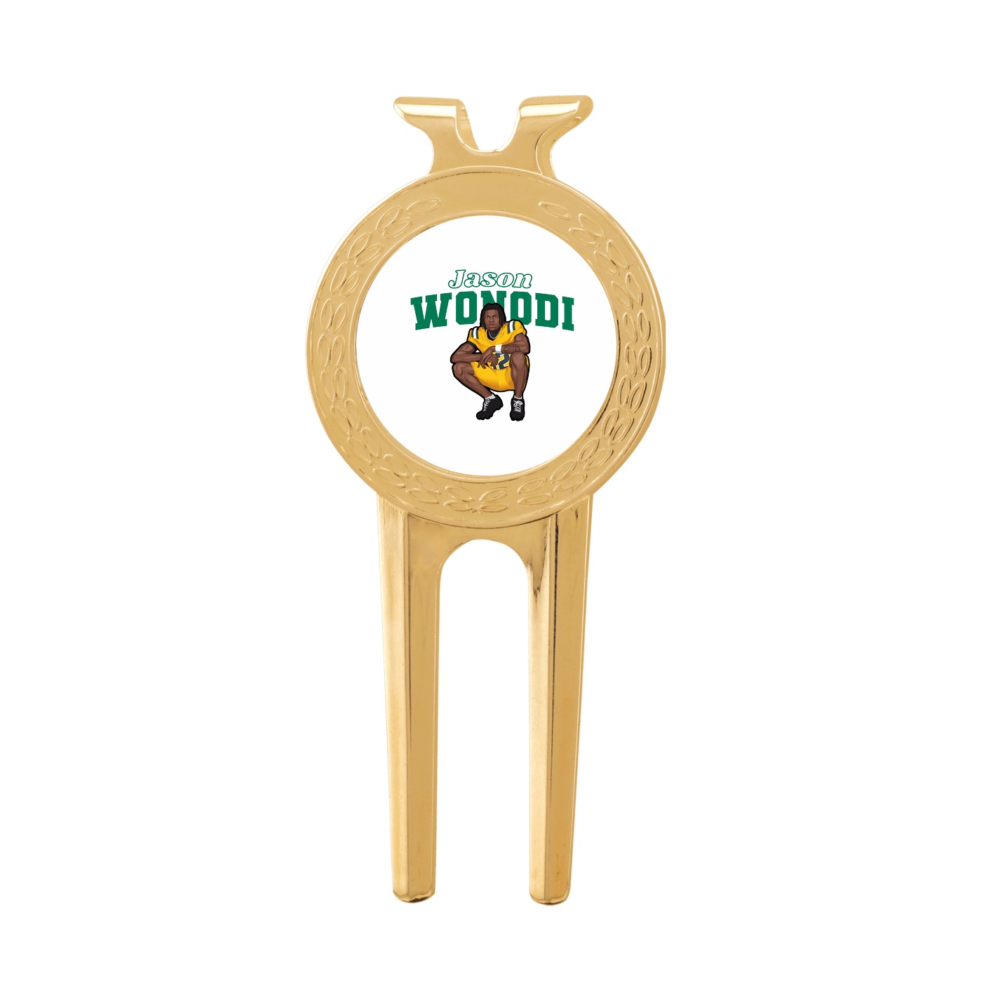 Divot Tool with Ball Marker — Name Arch in Classic