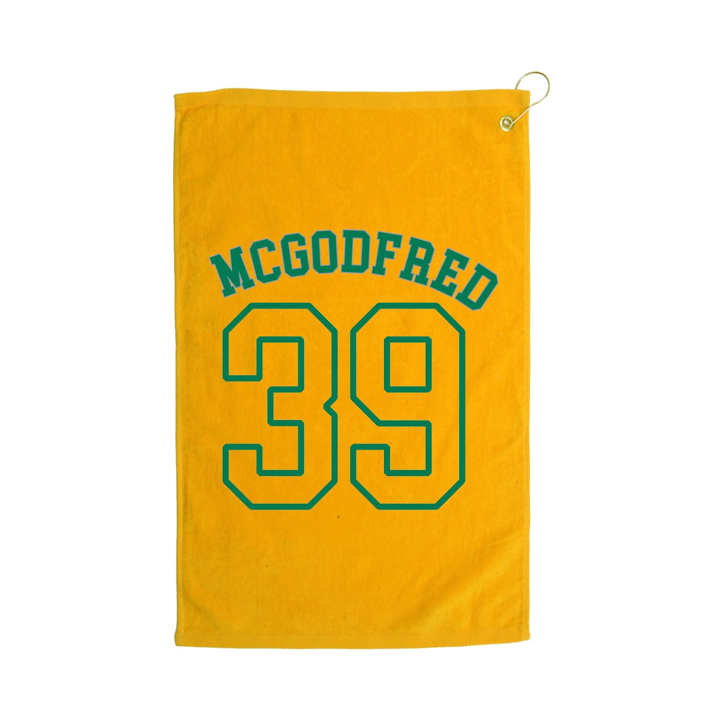 Golf Towel — Shirsey Arch in Gold