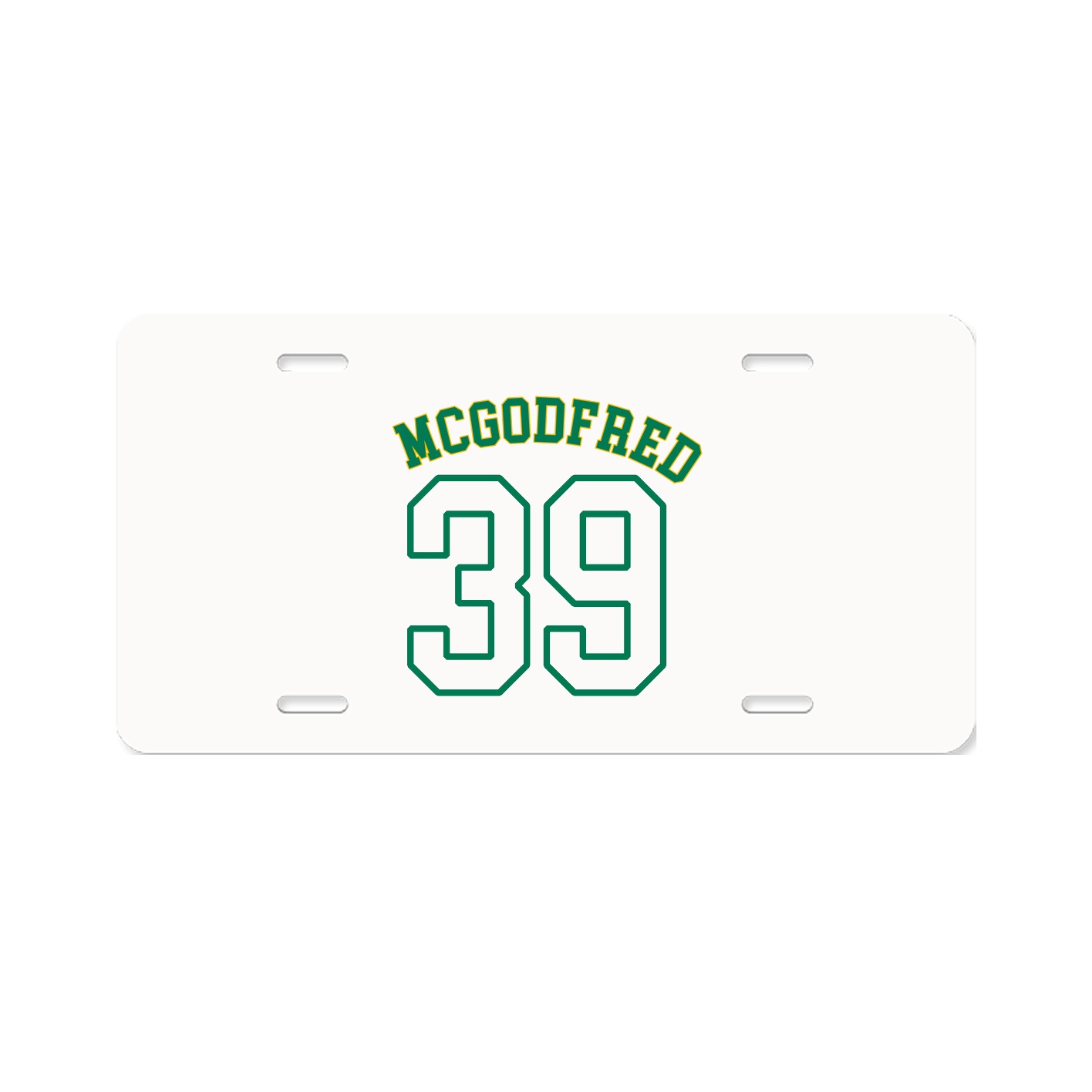License Plate — Shirsey Arch in Classic