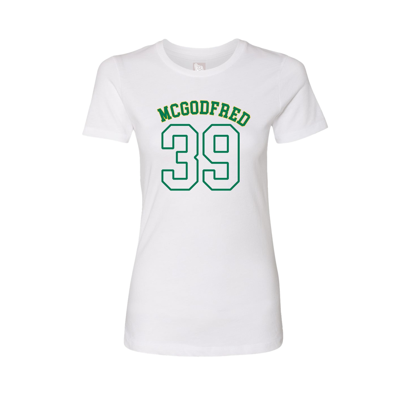 Womens Tee — Shirsey Arch in White