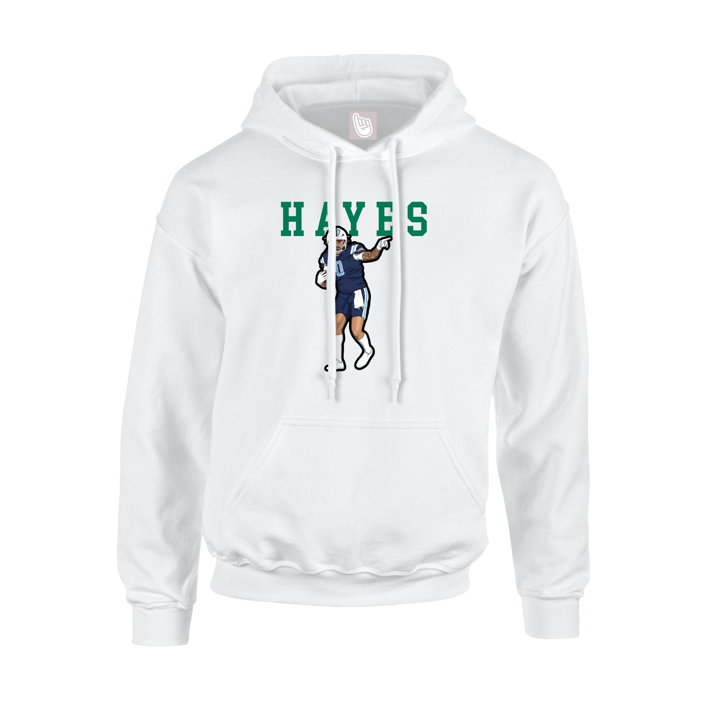 Hoodie — Shirsey in White