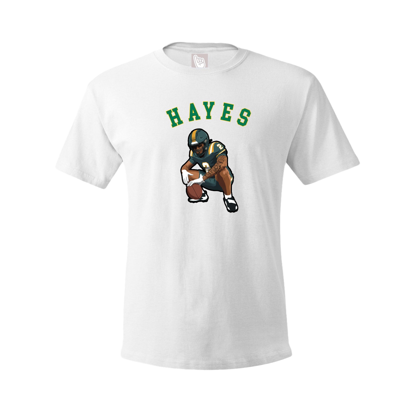 Youth Tee — Shirsey Arch in White