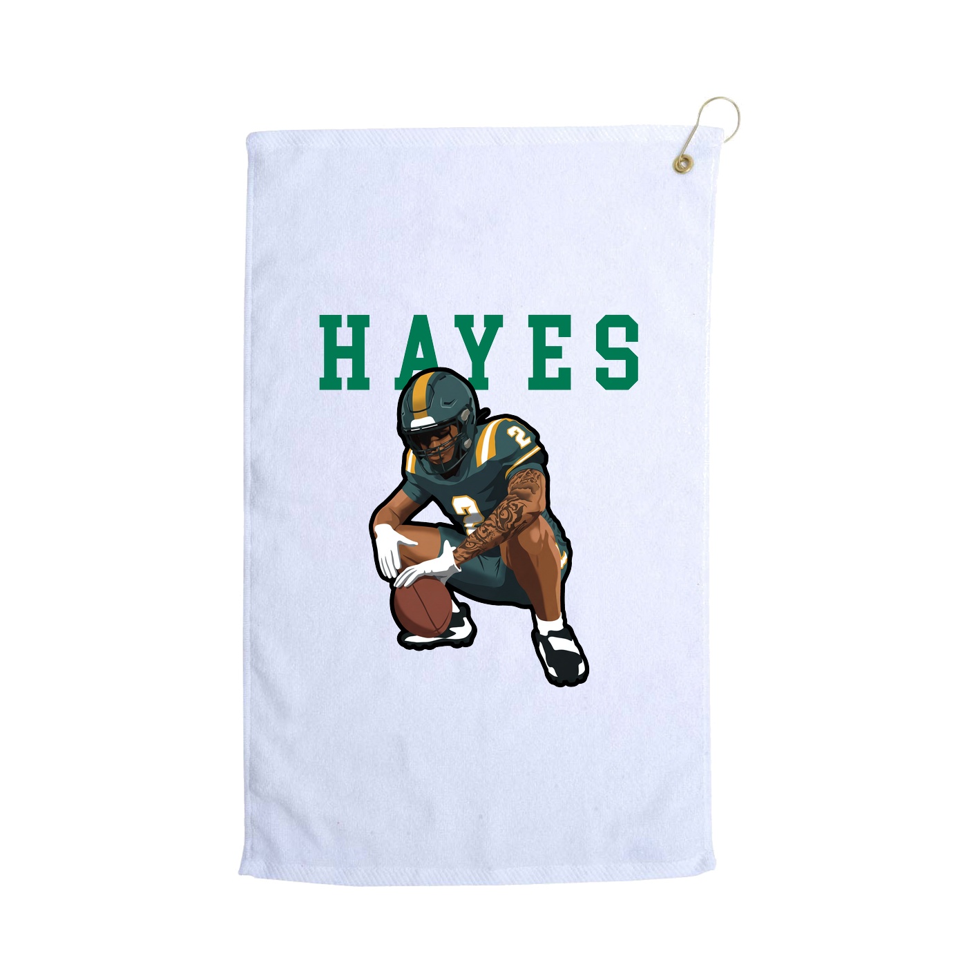 Golf Towel — Shirsey in White