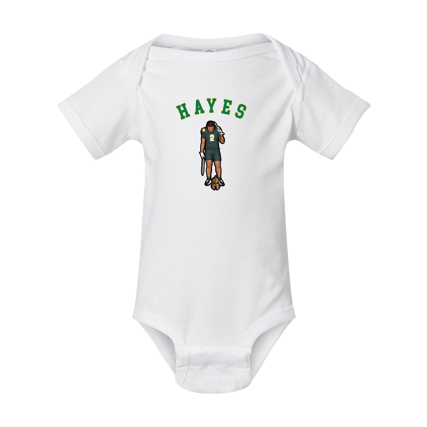 Baby Onesie — Shirsey Arch in White