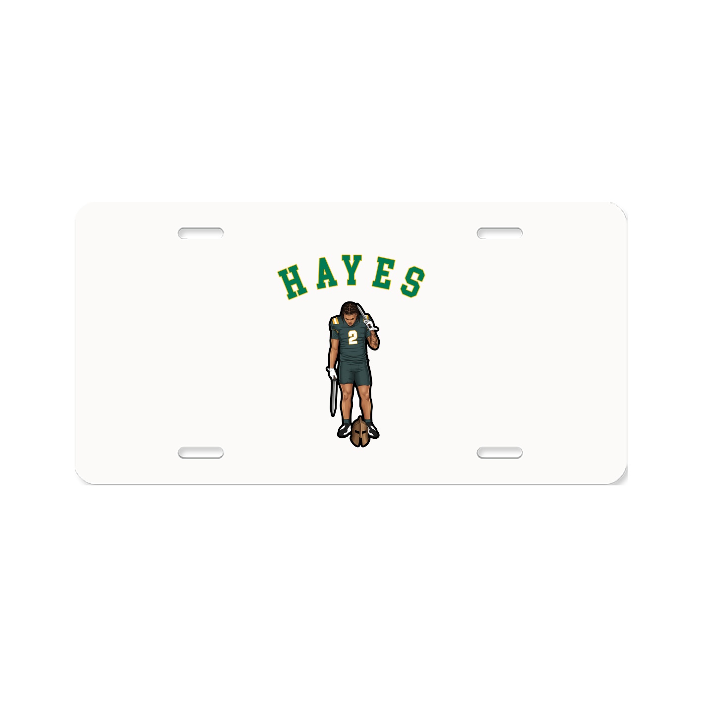 License Plate — Shirsey Arch in Classic
