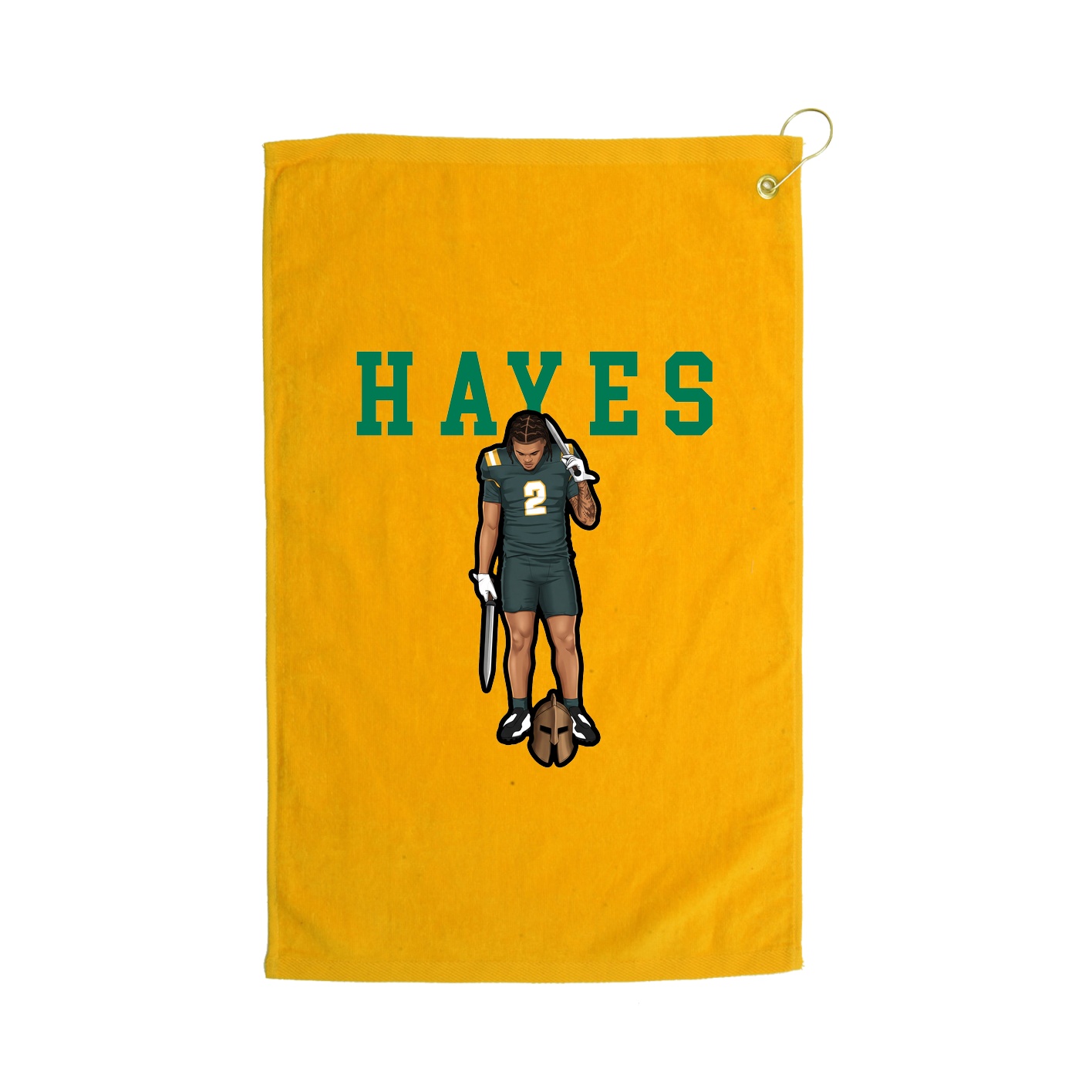 Golf Towel — Shirsey in Gold