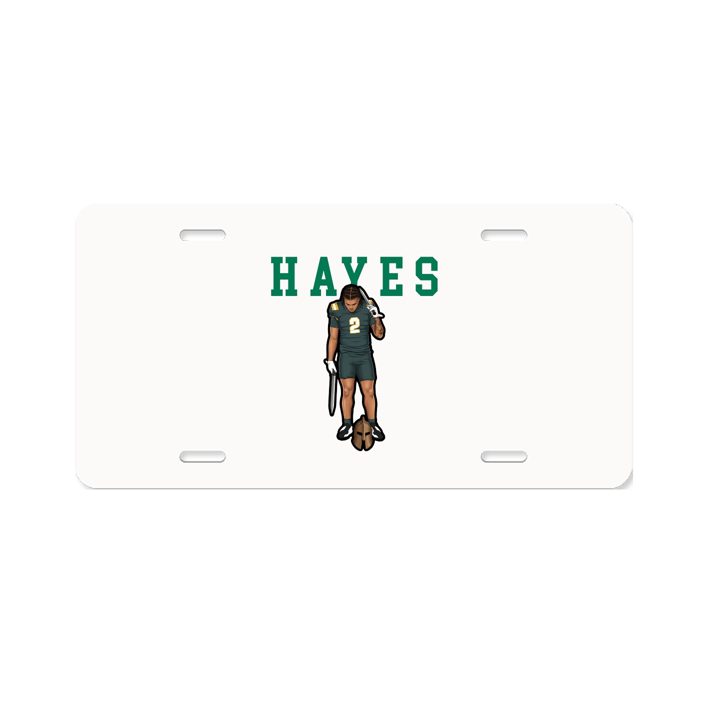 License Plate — Shirsey in Classic