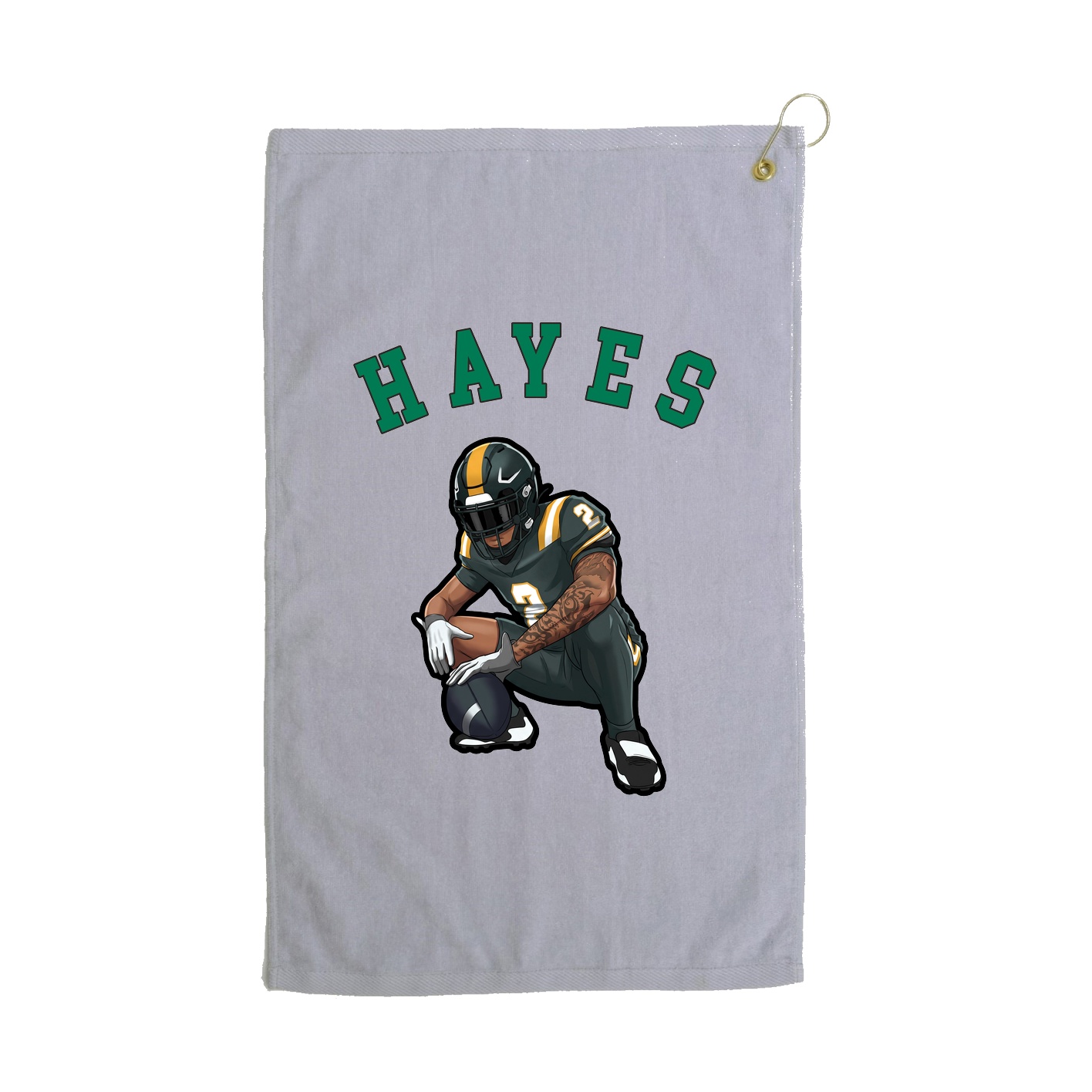 Golf Towel — Shirsey Arch in Grey