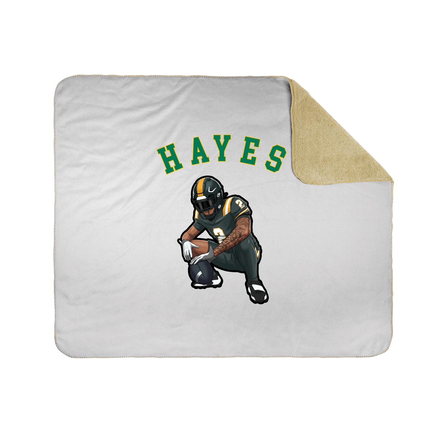 Throw Blanket — Shirsey Arch in White
