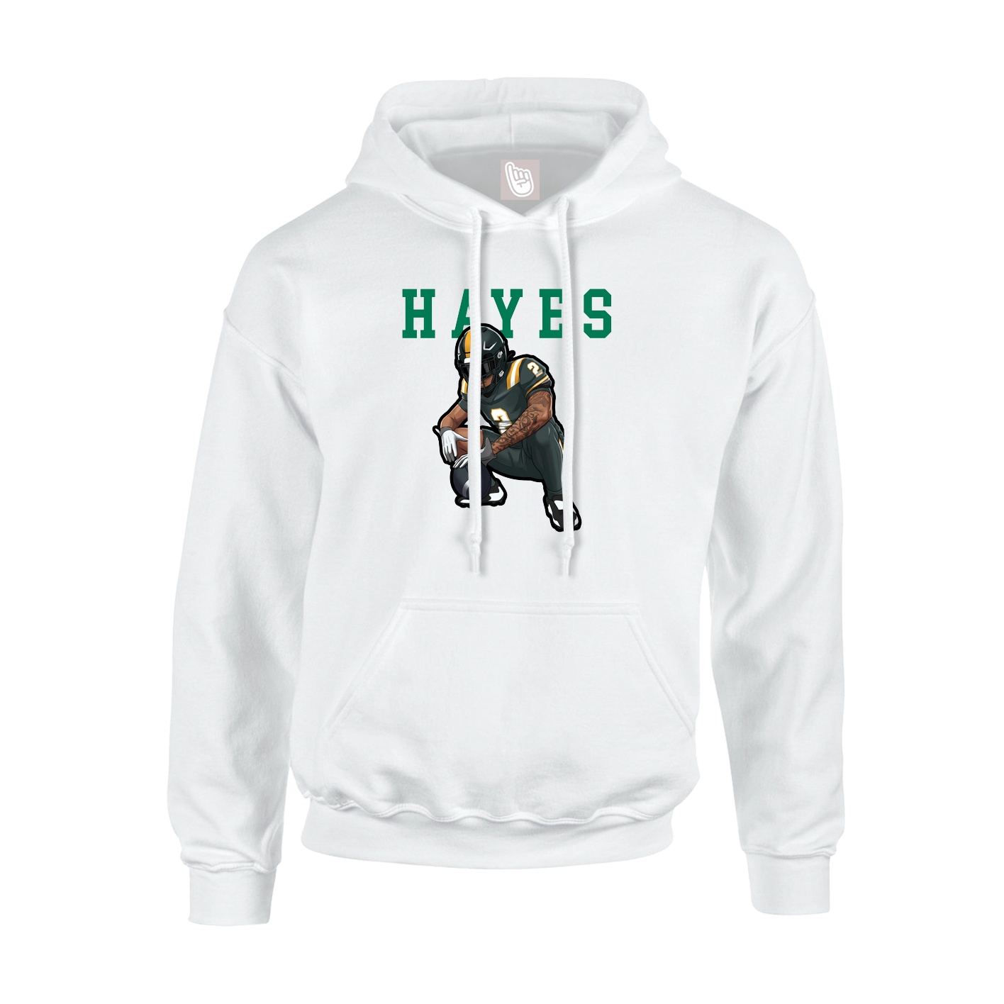 Youth Hoodie — Shirsey in White