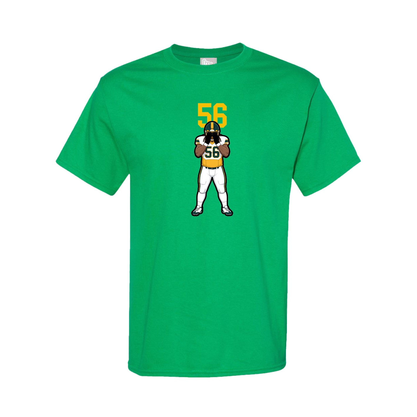 Tee — Number Top in Green