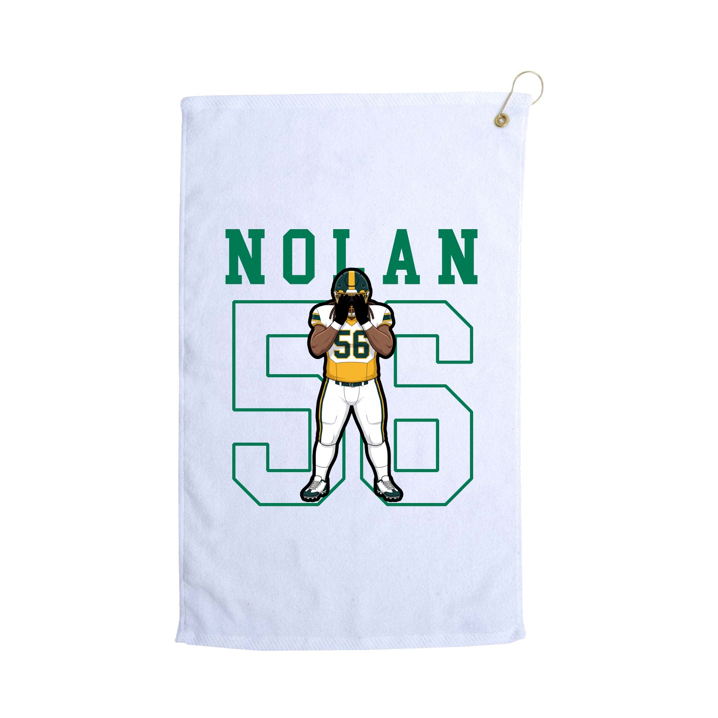 Golf Towel — Shirsey in White