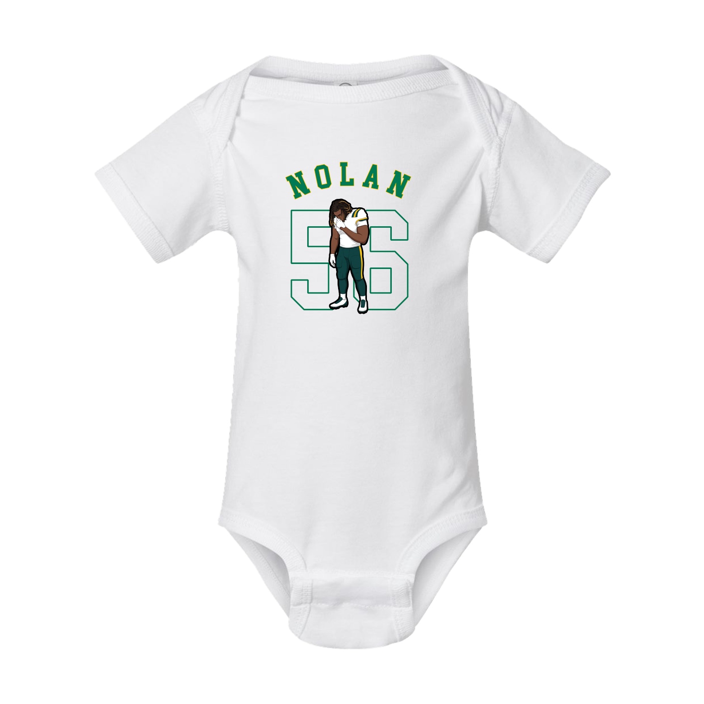 Baby Onesie — Shirsey Arch in White