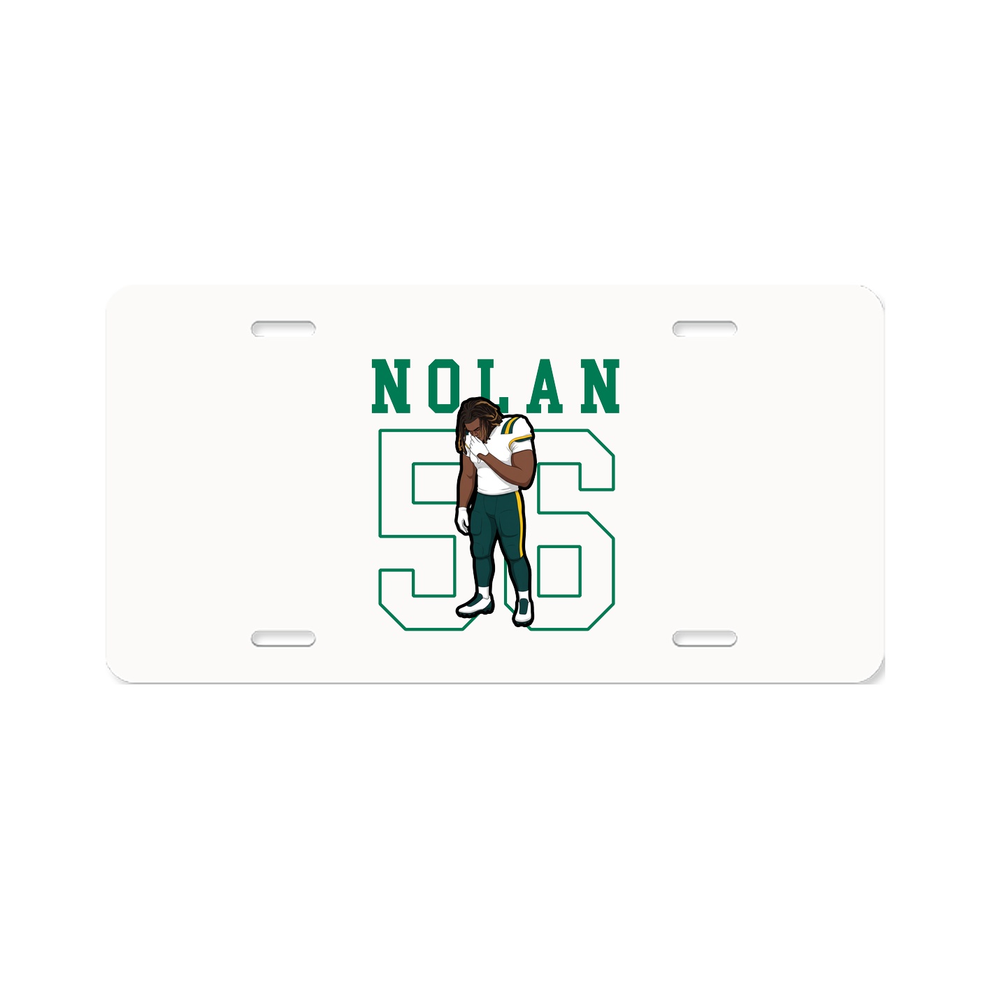 License Plate — Shirsey in Classic