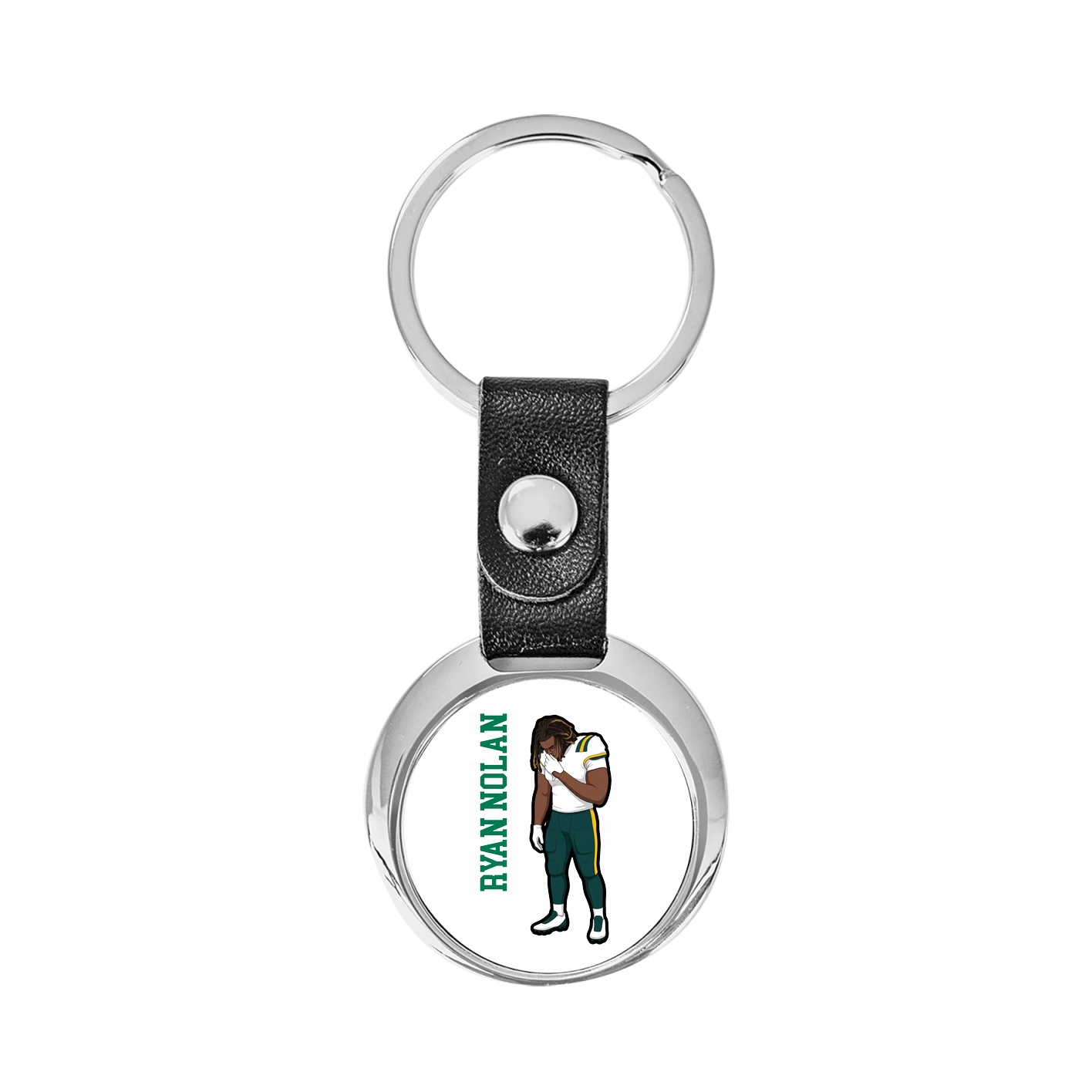 Key Chain — Name Vertical in Classic