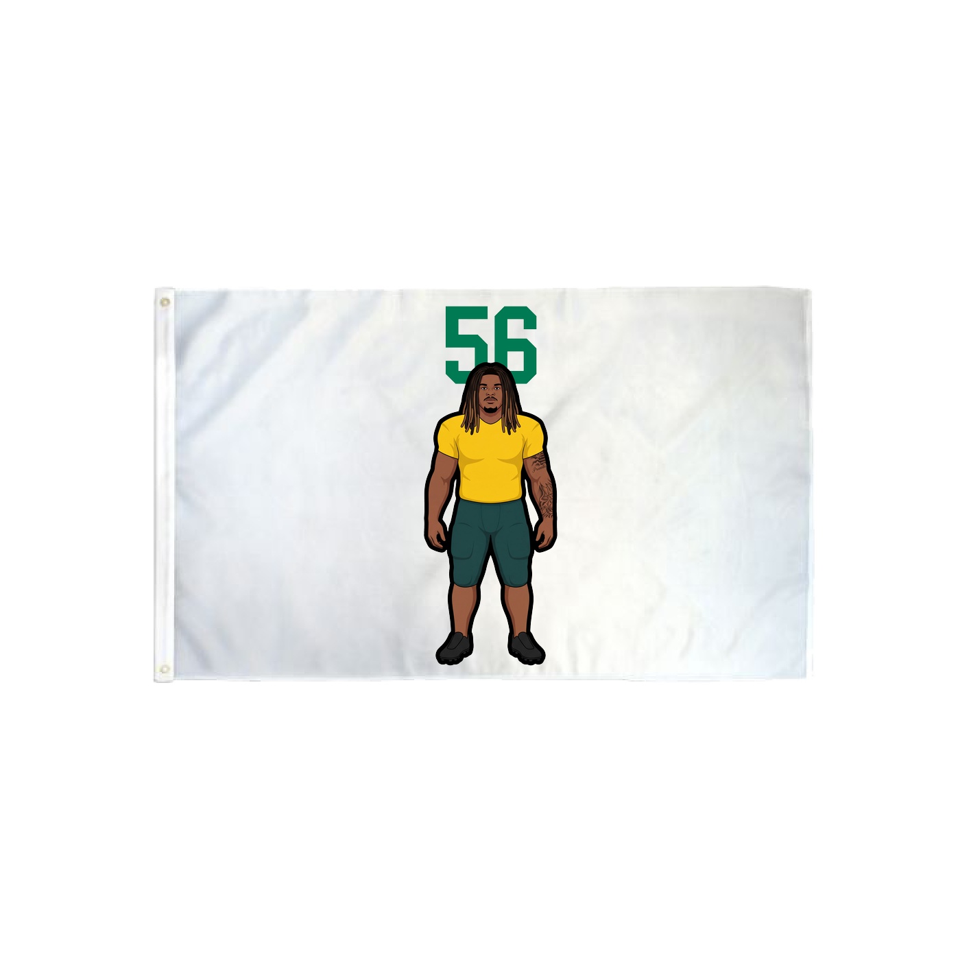 3x5 Flag — Number Top in Classic