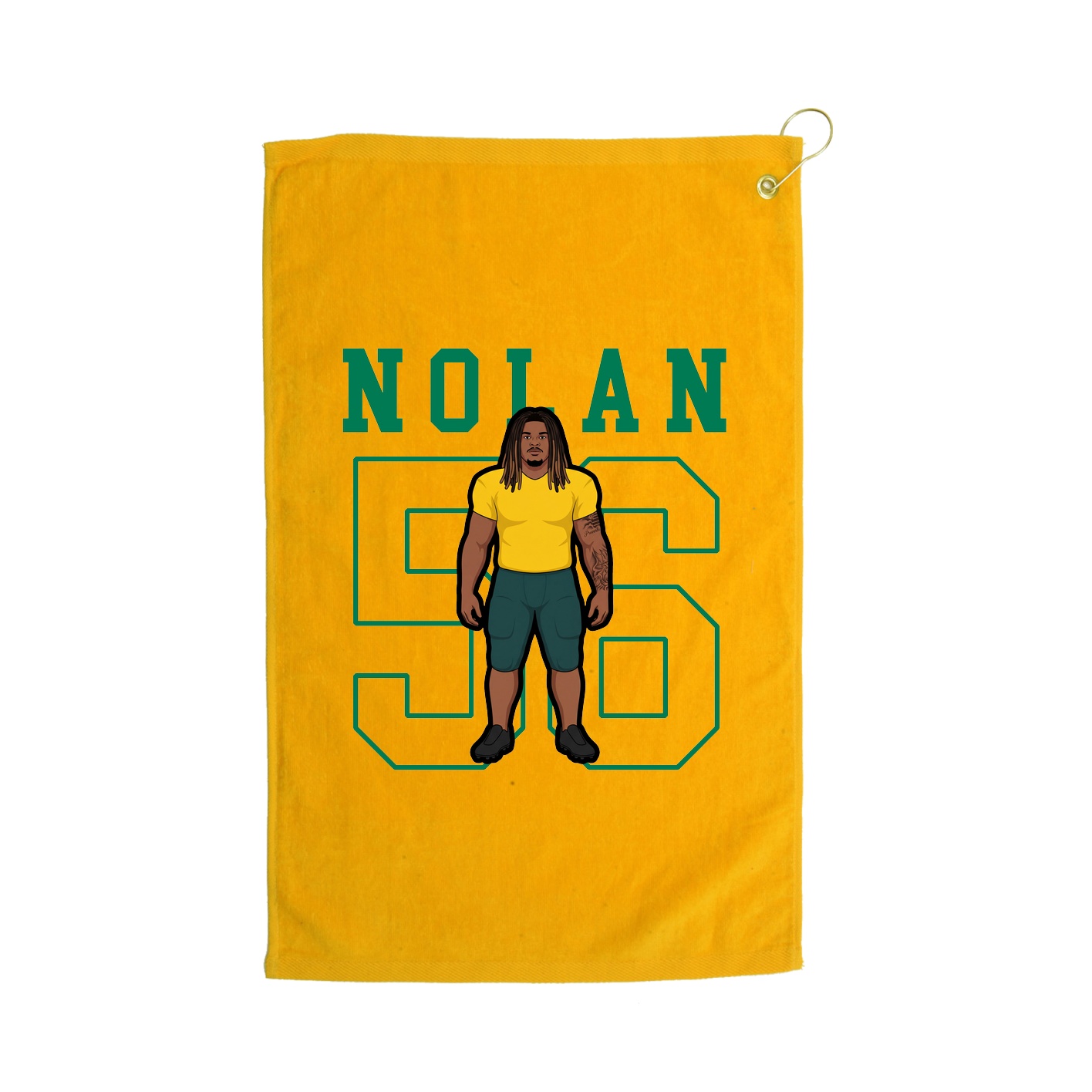 Golf Towel — Shirsey in Gold