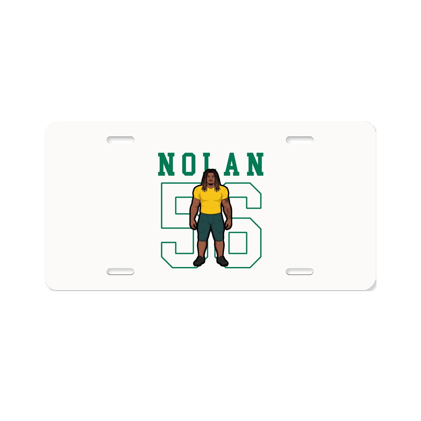 License Plate — Shirsey in Classic