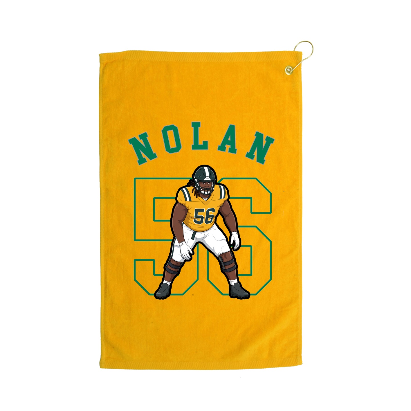 Golf Towel — Shirsey Arch in Gold