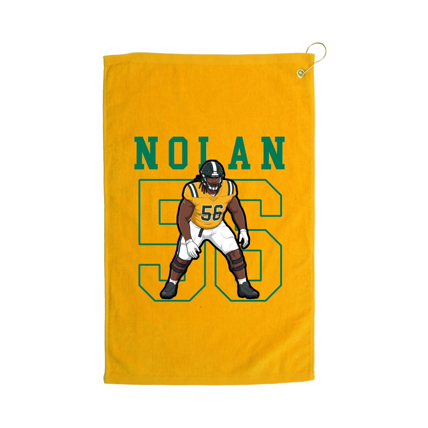 Golf Towel — Shirsey in Gold