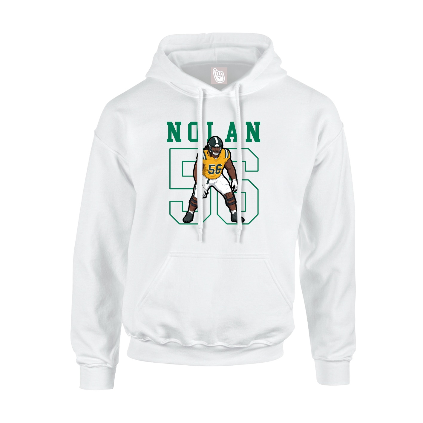 Youth Hoodie — Shirsey in White