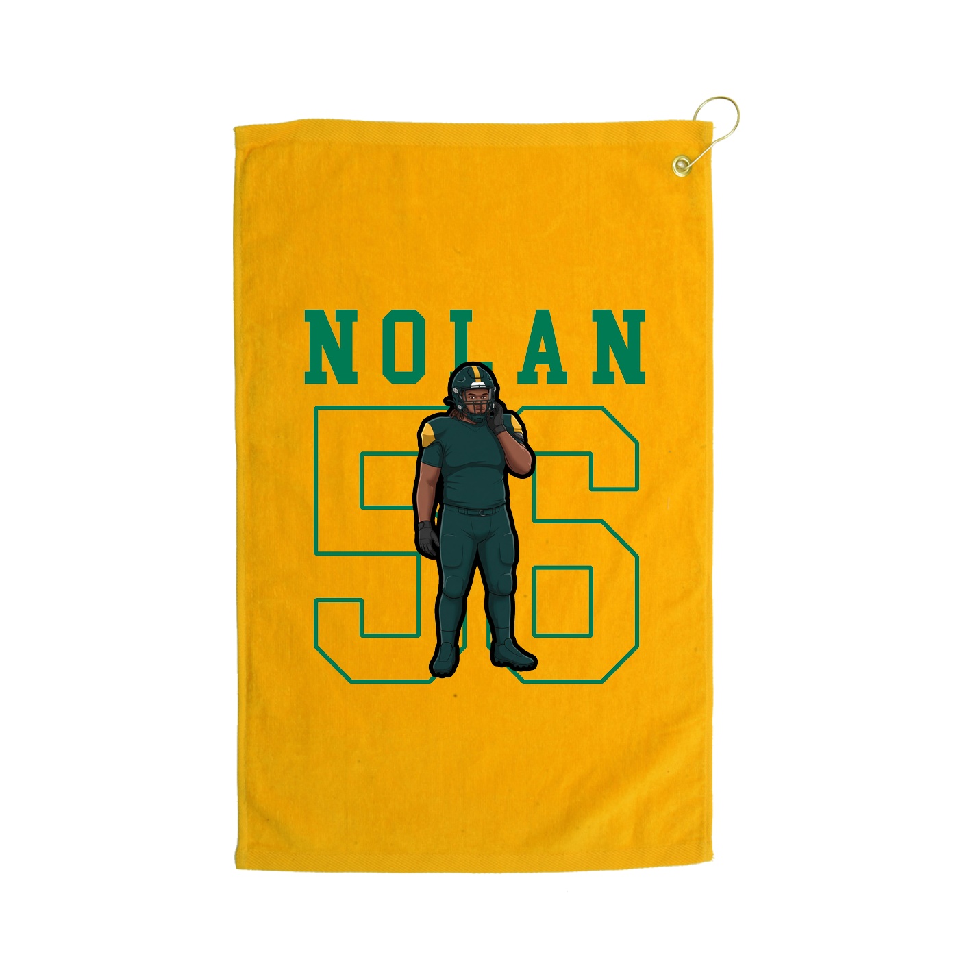 Golf Towel — Shirsey in Gold