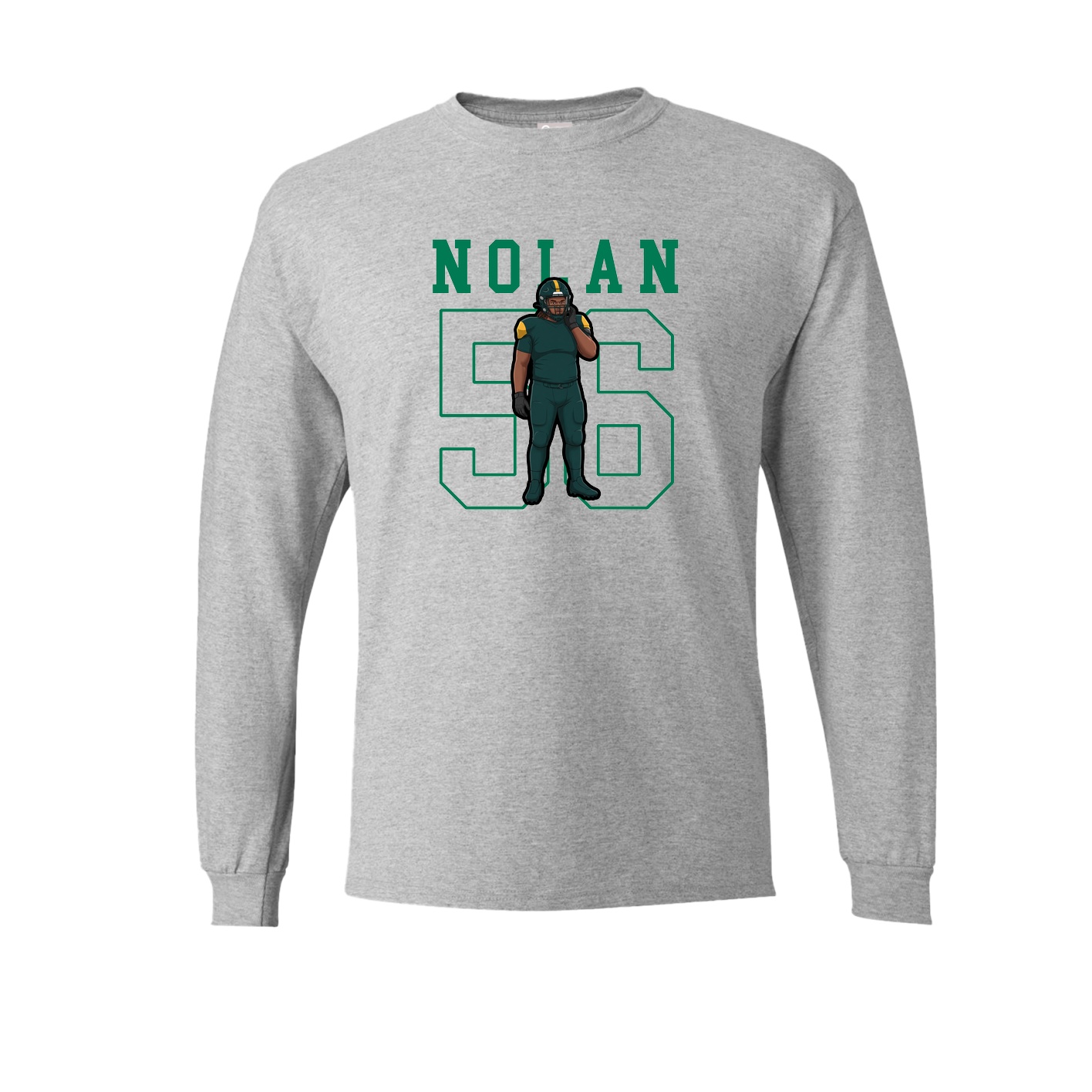 Long Sleeve Tee — Shirsey in Grey
