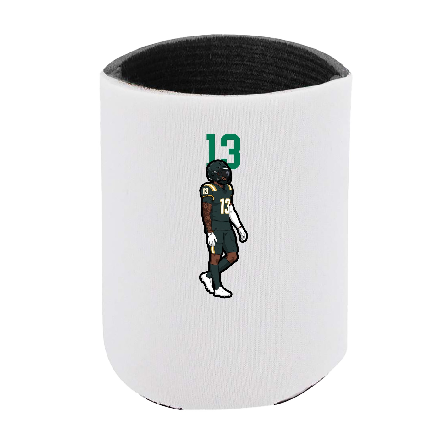 Can Holder — Number Top in White