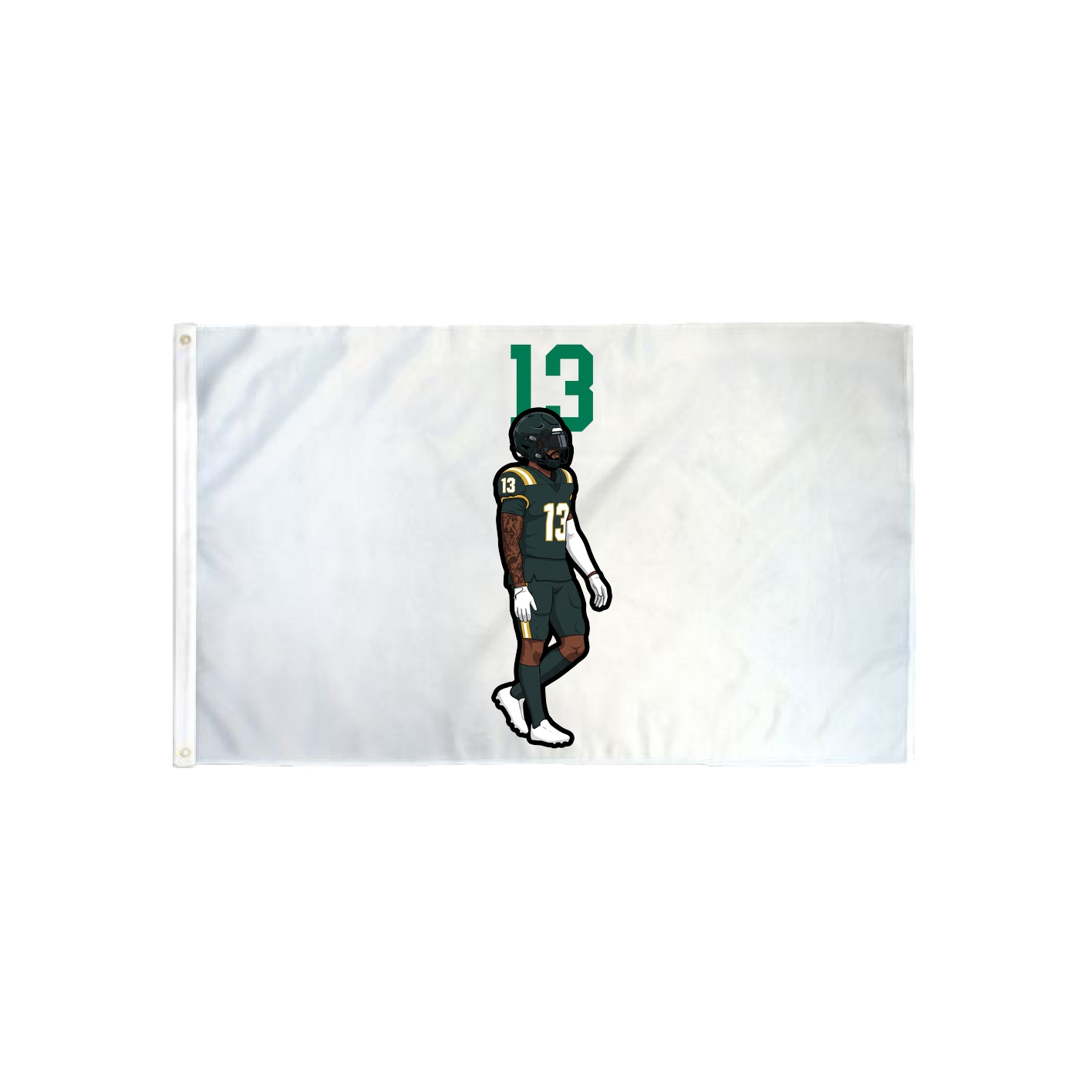 3x5 Flag — Number Top in Classic